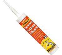 Everbuild 25GPSWE General Purpose Silicone Sealant - White
