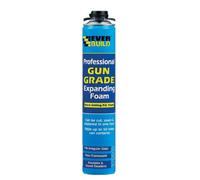 Everbuild Professional Quick Setting Gun Grade Expanding Foam, 750 ml