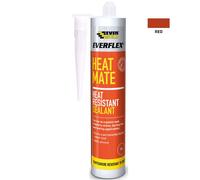 Everbuild Heat Mate Silicone Red 295Ml