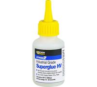 Everbuild HV50 Stick2 Industrial Grade High Viscosity Superglue, Clear, 50 g
