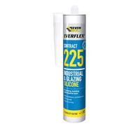 Everbuild 225 Industrial And Glazing Silicone Steel C3 Tube