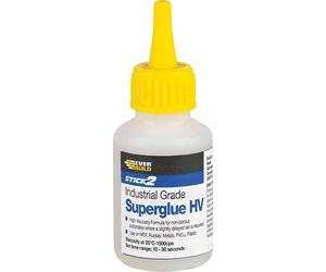Everbuild Industrial Hi Viscosity Super Glue 50ml