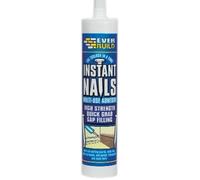Everbuild Instant Nails in 25 Piece Box C3 25INST - White