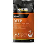 Everbuild Jetcem Deep Rapid Repair Sand and Cement, Grey, 2 kg