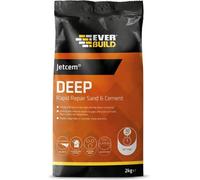 Everbuild Jetcem Deep Rapid Repair Sand And Cement, Grey, 2 Kg