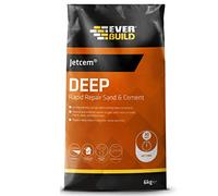 Everbuild Jetcem Deep Rapid Repair Sand and Cement, Grey, 6 kg | Rapid Repair Sand And Cement