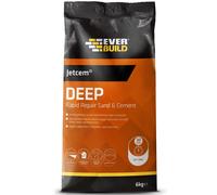 Everbuild Jetcem Deep Rapid Repair Sand and Cement, Grey, 6 kg