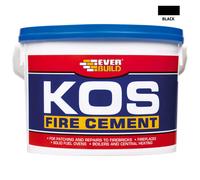 Everbuild KOS Black Brick Fire Furnace Stove Cement
