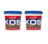 Everbuild KOS Fire Cement Black 500g