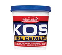 Everbuild KOS Fire Cement - 500g - Black - 6 Pack