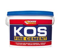 Everbuild KOS Fire Cement, Buff, 12 kg