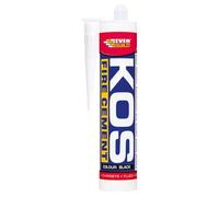 Everbuild KOS Fire Cement C3 Cartridge Black 300ml