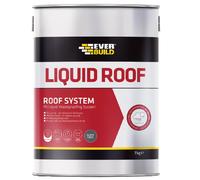 Everbuild Liquid Roof All Weather Roofing System, Slate Grey, 7 kg