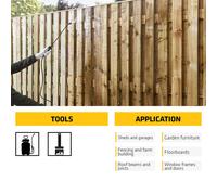 Everbuild LJUN05 Triple Action (Kills, Protects and Preserves) Wood Treatment, Clear, 5 Litre