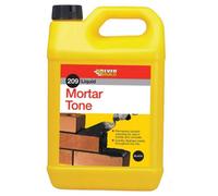 Everbuild Mortar Tone Liquid Admixture 209 - Cement Colourant, Water & Rain Resistant, Black 1L
