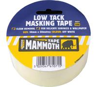 Everbuild Low Tack Masking Tape Mammoth - Easy Tear - 50mm x 25m