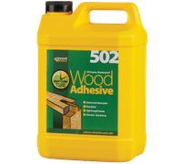 Everbuild Lumberjack 502 All Purpose Weatherproof Wood Adhesive 5 L