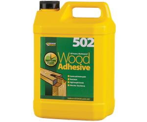 Everbuild Lumberjack 502 All Purpose Weatherproof Wood Adhesive 5 L
