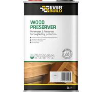 Everbuild EVBLJDO05 Wood Preserver Dark Oak 5 Litre