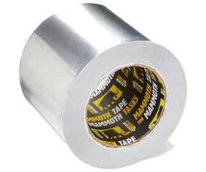 Everbuild Mammoth Aluminium Tape ? Heat Resistant to 180?C ? Light Reflective ? Excellent Moisture Resistance ? Silver ? 100mm x 45m