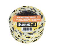 Everbuild Mammoth Labelled GP Masking Tape off-white 50 M