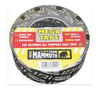 Everbuild - Mammoth - Mega All-Purpose Duct Tape - Waterproof - Easy-Tear - Interior And Exterior Use - Yellow - 50mm x 50m