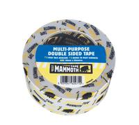 Everbuild Double-Sided Tape Mammoth Multi-Purpose High Tack White 25mm x 25m