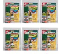 Everbuild Mitre Fast Instant Bonding Adhesive Kit, 50 g Adhesive, 200 ml Activator (MITRE1)n (Pack of 6)