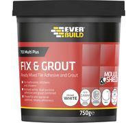 Everbuild Fix & Grout Tile Adhesive 703 500ml/750g EVBFIX005