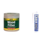 Everbuild Multi-Purpose Wood Filler, Light Oak, 25