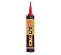 Everbuild Multi Stick Hybrid Polymer Adhesive, White, 350ml | Fast Curing - Waterproof - Weather And UV Resistant - Internal And External Use