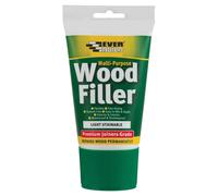 Everbuild Multipurpose Wood Filler - Ideal For Filling Small Imperfections - Sandable - Light Stainable - Easy Squeeze Tube - 100ml