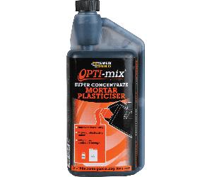 Everbuild Opti-Mix Mortar Plasticiser Size:: 1 ltr Opti-Mix Mortar Plasticiser