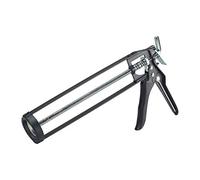 Everbuild Professional Caulk, Sealant, Adhesive Application Gun For Up To C4/400ml Cartridges - Black