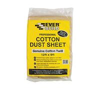 Everbuild Cotton Dust Sheets 12 X 9 Bale