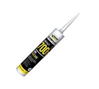 Everbuild Pvcu & Roofing Silicone Sealant C3 Translucent 700T in White Everbuild White