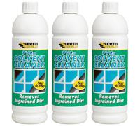 Everbuild Pvcu Solvent Based Cleaner, 1 Litre (Pack Of 3)