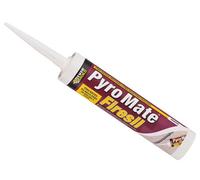 Everbuild Pyro Mate Fire Sealant - 295Ml White Silicone