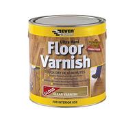 Everbuild - Quick Drying Clear Varnish - Indoor use - Ideal for interior wood - Scratch-resistant - Gloss Finish - 2.5 Litre