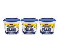 Everbuild Ready Mixed Fine Surface Filler, White, 600 G Rmfine(N) (Pack Of 3)