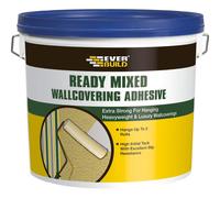 Everbuild Ready Mixed Wall Covering Adhesive, 4.5 kg