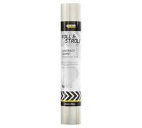 Everbuild Carpet Protector, Roll and Stroll Contract, Self-Adhesive, Waterproof, Clear 600mm x 100m