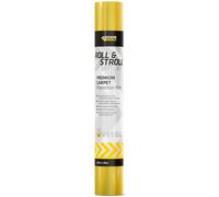 Everbuild Roll & Stroll 60cm x 25m Premium Carpet Protection Film | Yellow | 94mm x 600mm x 94mm