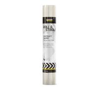 Everbuild EVBROLL50 Roll and Stroll Contract Carpet Protector, Self Adhesive Carpet Protector, Clear, 600 mm x 50 m
