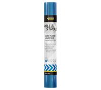 Everbuild Roll & Stroll Hard Surface Protector - Self-Adhesive - Totally Waterproof - Transparent Blue - 600mm x 25m