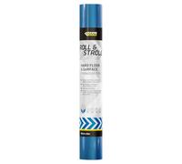 Everbuild Roll & Stroll Hard Surface Protector - Self-Adhesive - Totally Waterproof - Transparent Blue - 600mm x 25m