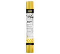 Everbuild Roll & Stroll Premium Carpet Protector ? Self-Adhesive ? Easy To Roll ? Totally Waterproof ? Yellow ? 600mm x 25m