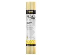 Everbuild Roll and Stroll Carpet Protector – Textured Non-Slip, Yellow 600 mm x 75 m