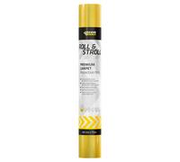 Everbuild ROLL75 Roll and Stroll Premium Carpet Protector | Self Adhesive Floor Protection for Carpets, Yellow, 600mm x 75 m