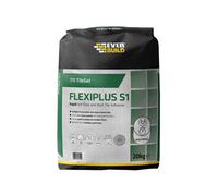 Everbuild Rsplus 711 Tileset Flexiplus Tile Adhesive Grey 20Kg Evbrsplus20